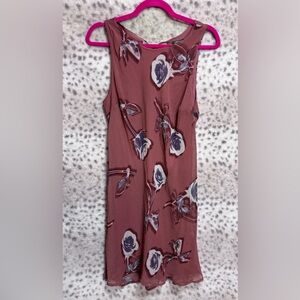 WILD FABLE FLORAL TIE BACK DRESS